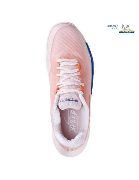 Chaussures de Badminton Babolat Shadow Tour 5 Femme (Rose) 