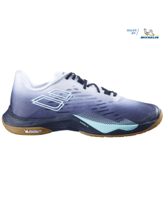 Chaussures de Badminton Babolat Shadow Tour 5 Homme  (Noir/blanc) 