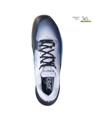 Badmintonschoenen Babolat Shadow Tour 5 Heren (Zwart/Wit)