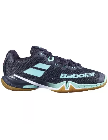 Zapatillas de Bádminton Babolat Shadow Tour Mujer (Negro/Verde)