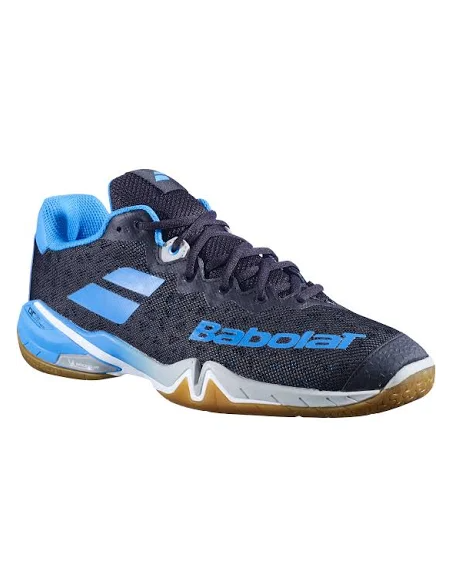 Badmintonschoenen Babolat Shadow Tour Heren (Zwart/Blauw)