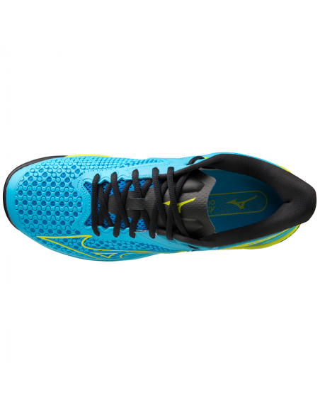 Chaussures Tennis Mizuno Wave Exceed tour 5 Men All Court Bleu 