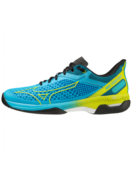 Chaussures Tennis Mizuno Wave Exceed tour 5 Men All Court Bleu 