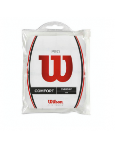 WILSON PRO OVERGRIP X12 BLANC