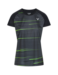Victor T-34101 C Women's Black Tee-Shirt 2023 