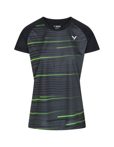 Tee-Shirt Victor T-34101 C Femme Noir 2023 