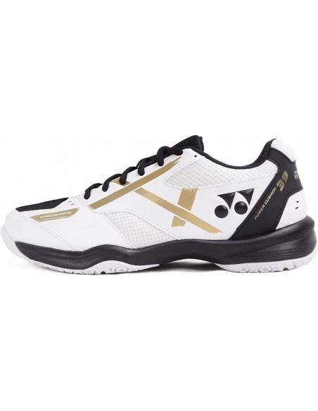 Yonex Power Cushion 39 Dame Badmintonsko Hvid/Guld 