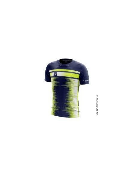 Camiseta Young Fresco 10 Crew Neck (Azul Marino) 