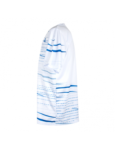 T-shirt Apacs RN10129-AT Unisex (Blanc) 