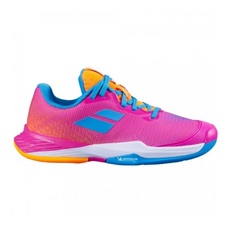 Chaussure De Tennis Babolat Jet Mach 3 All Court Junior (Pink)