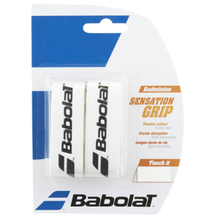 Grip Babolat Sensation (x2) White 