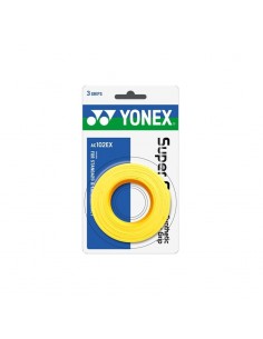 Surgrips Yonex Super Grap AC 102 Yellow (pack de 3) 