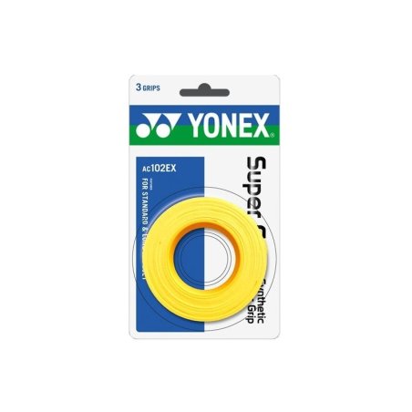 Surgrips Yonex Super Grap AC 102 Yellow (pack de 3) 