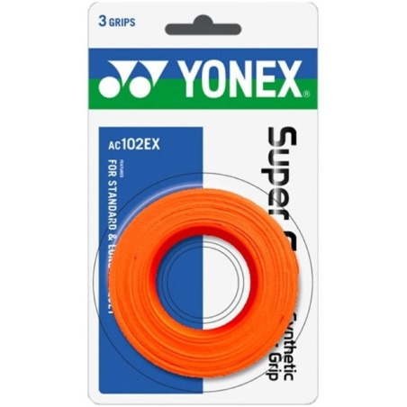 Surgrips Yonex Super Grap AC 102 Orange (pack de 3) 