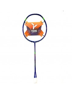Young Y-Flash ipower Badmintonschläger (Navy) 
