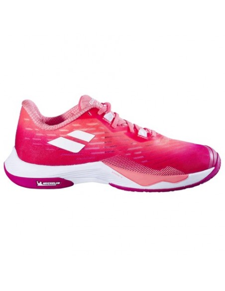 Chaussure De Badminton Babolat Shadow Tour 5 Women (Framboise) 