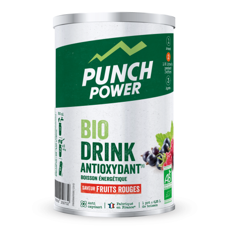 Punch Power BioDrink Antioxydant 500g Fruits Rouge 