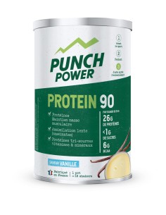 Proteína en Polvo Punch Power Protein 90 Vainilla 450g 