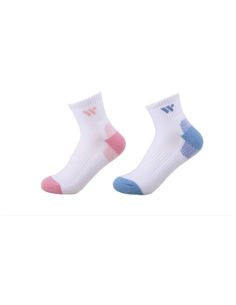 Chaussettes Wish WK-6215 F Femme (White/Blue) 