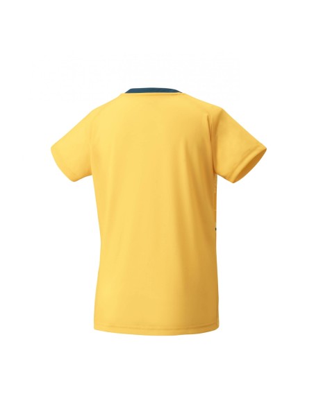 Tee-Shirt Yonex Femme Team YW0034EX  Jaune 