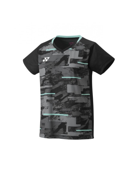Camiseta Yonex para Mujer Team YW0034EX Negro 