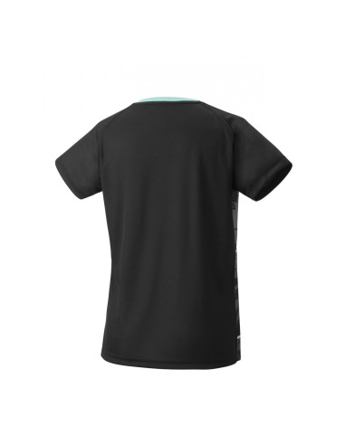 Camiseta Yonex para Mujer Team YW0034EX Negro  Camiseta Yonex para Mujer Team YW0034EX Negro