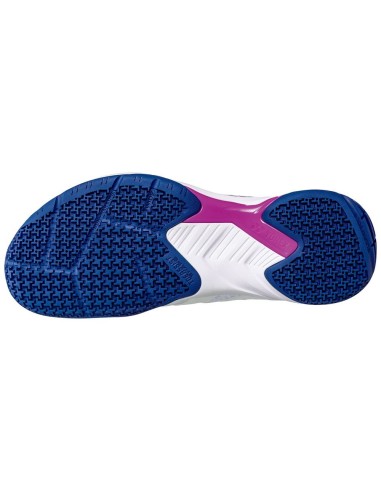 Chaussures de Badminton Yonex Cascade Accel  Wide Femme (Blanc/Purple)  Chaussures de Badminton Yonex Cascade Accel  Wide Femme (Blanc/Purple)