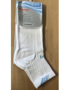 Calcetines Wish WK-6214 E Mujer (Blanco/Azul) 