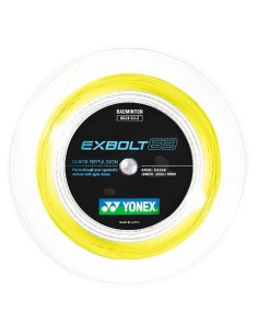 Cordage Badminton Bobine 200m - Yonex Exbolt 65 (Blanc) 