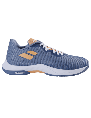Chaussures De Badminton Babolat Shadow Spirit 2 Women ( Gris-Coral )  Chaussures De Badminton Babolat Shadow Spirit 2 Women ( Gris-Coral )
