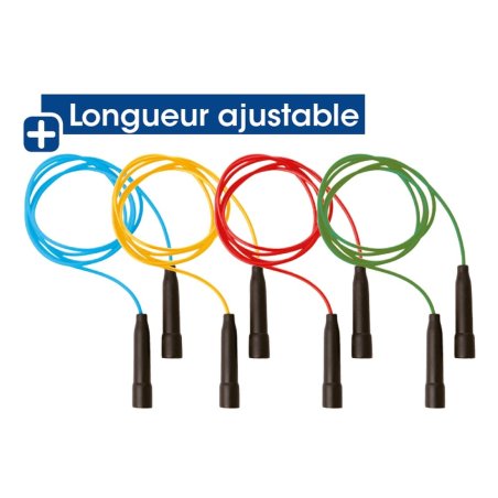 Corde a Sauter Ajustable - 2,20m bleu 