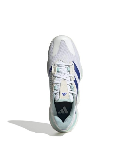 Adidas Stabil 16 White/Blue - High Performance Court Shoes 