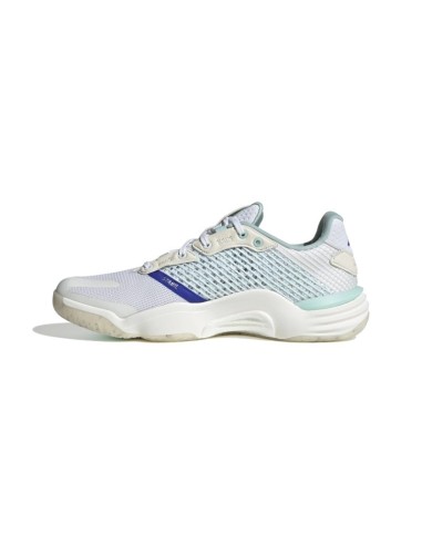 Adidas Stabil 16 Herre Hvid/Blå Indendørssko  Adidas Stabil 16 Herre Hvid/Blå Indendørssko