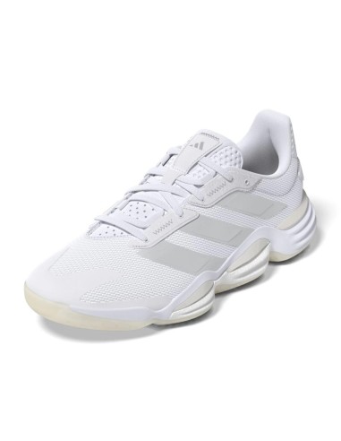 Chaussures Indoor Adidas Stabil 16 Femme Blanc/argent  Chaussures Indoor Adidas Stabil 16 Femme Blanc/argent