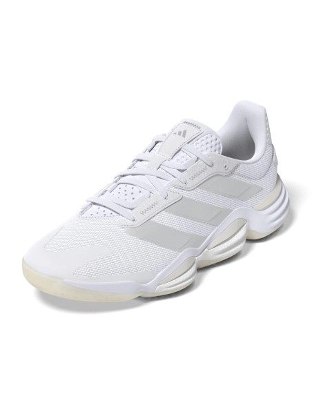 Chaussures Indoor Adidas Stabil 16 Femme Blanc/argent 
