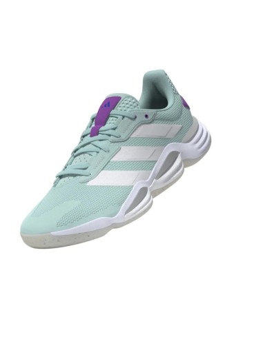 Adidas Stabil 16 Women's Indoor Shoes Blue/White/Purple  Adidas Stabil 16 Women's Indoor Shoes Blue/White/Purple