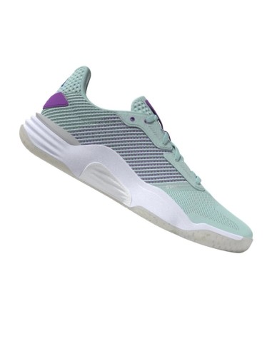 Chaussures Indoor Handball Adidas Stabil 16 femme Bleu/Blanc/violet  Chaussures Indoor Handball Adidas Stabil 16 femme Bleu/Blanc/violet