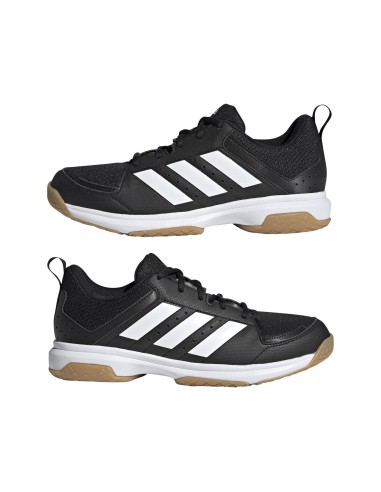 Adidas Ligra 7 Kids Black Indoor Shoes  Adidas Ligra 7 Kids Black Indoor Shoes