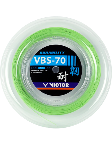 Badmintonstreng Victor VBS-70 (200m) til forbedret præstation  Badmintonstreng Victor VBS-70 (200m) til forbedret præstation