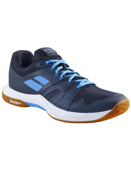 Badmintonschuhe Babolat Indoor Shadow Team 2 Herren Schwarz/Grau 