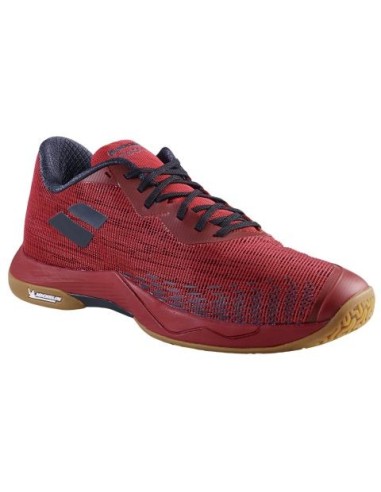 Badmintonschuhe Indoor Babolat Shadow Spirit 2 Herren Schwarz/Poppy Rot  Badmintonschuhe Indoor Babolat Shadow Spirit 2 Herren Schwarz/Poppy Rot
