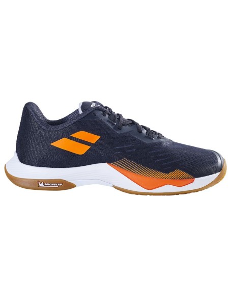 Badmintonschoenen Babolat Shadow Tour 5 Heren (Zwart/Oranje) 