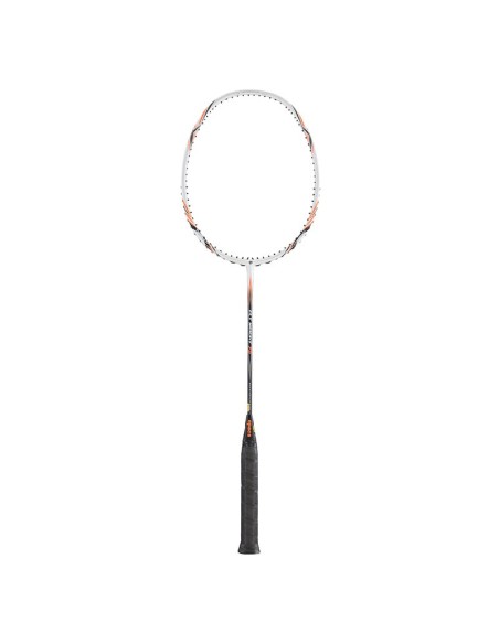 Raquette de Badminton Apacs Fly Weight 73 Blanc/Orange  (non cordée) 7U 