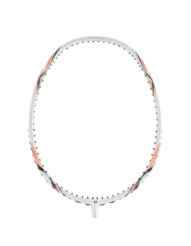 Raquette de Badminton Apacs Fly Weight 73 Blanc/Orange  (non cordée) 7U 