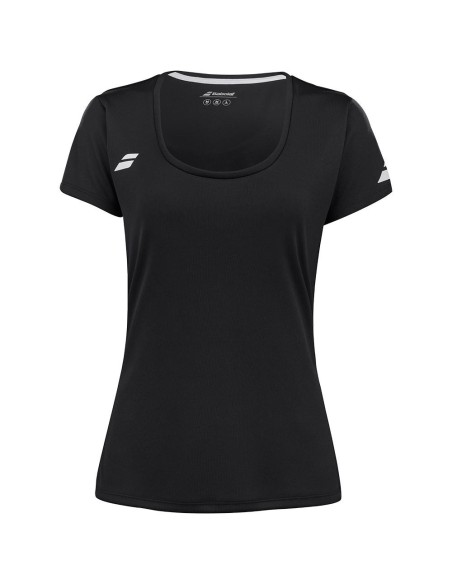 Tee-Shirt Babolat Play Cap Sleeve Top Femme Noir 