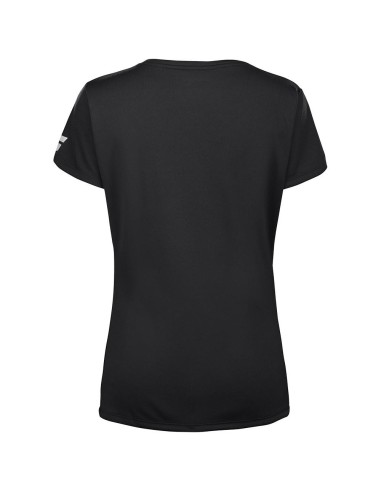 Tee-Shirt Babolat Play Cap Sleeve Top Femme Noir  Tee-Shirt Babolat Play Cap Sleeve Top Femme Noir