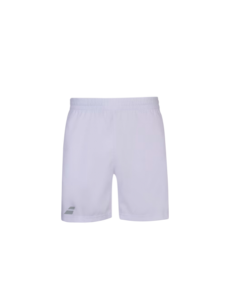 Short Babolat Play Homme Blanc 