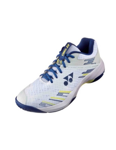 Chaussures Badminton Yonex Homme PC-Cascade Accel (Blanc/Navy)