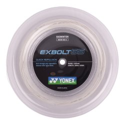 Cordage Badminton Bobine 200m - Yonex Exbolt 68 (Blanc)