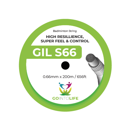 Cordage Badminton Go Into Life S66 (Bobine - 200m) 